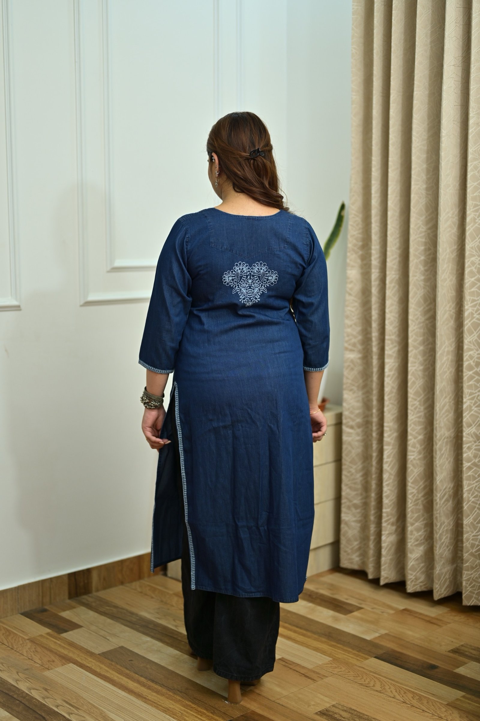 Denim kurti - Image 4